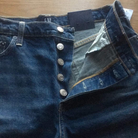 Gap Denim HIGH Rise Bermuda Short - Picture 2 of 7